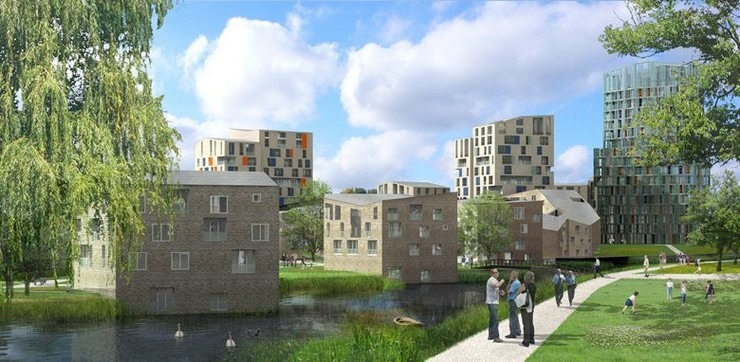 Top Architects  Cino Zucchi-Residential Tower, Park Zandweerd (2)