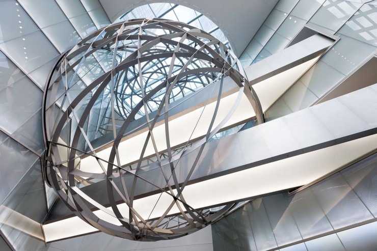 Top Interior Designers  Mario Bellini-headquarters of Deutsche Bank in Frankfurt Germany