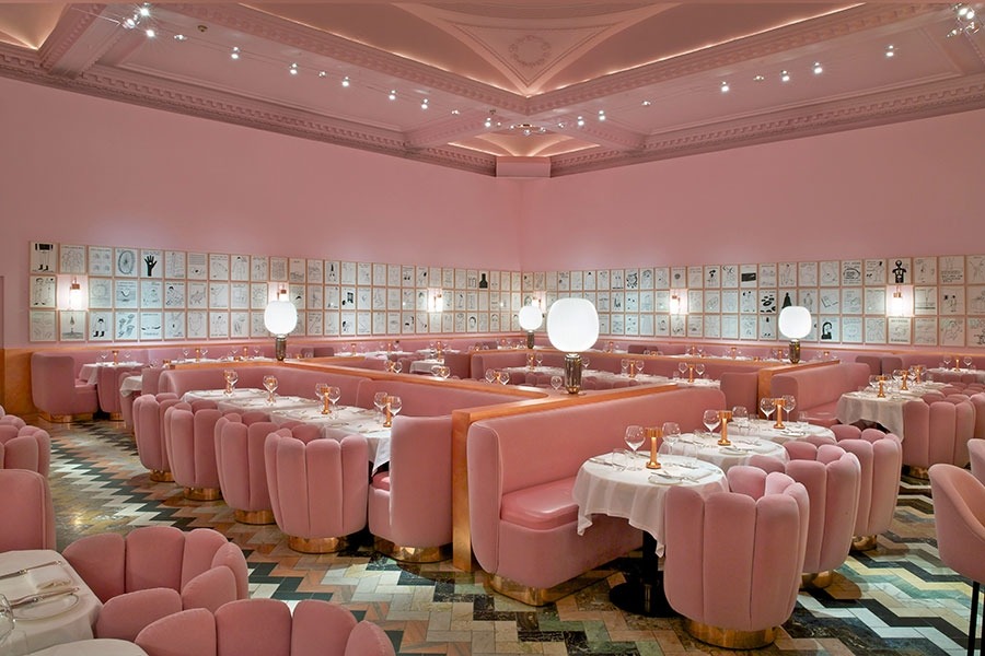 bestinteriordesigners-Top Interior Designers India Mahdavi- restaurant