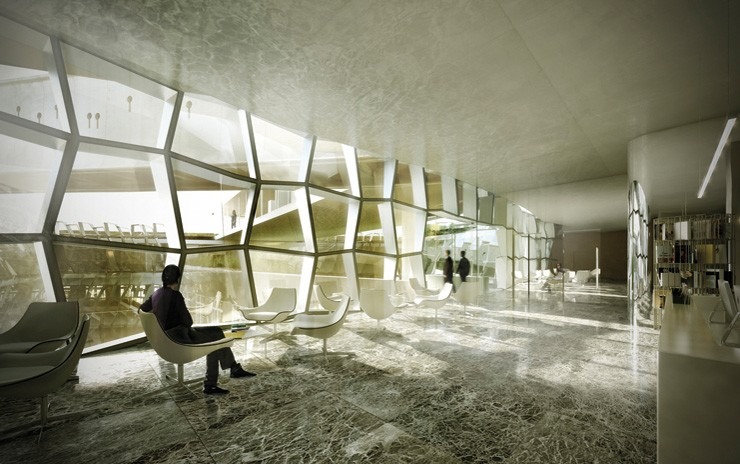 Top Architect  Alfonso Femia from 5+1AA-Redevelopment of the Poste du Louvre (7)