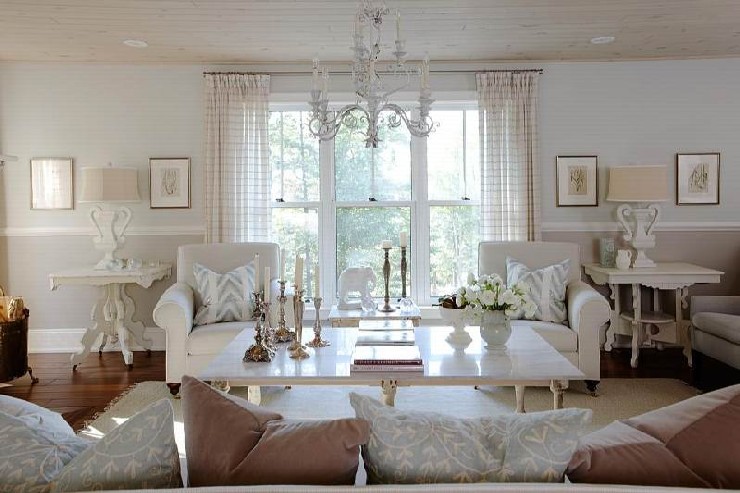 Sarah Richardson contemporary classic and elegant modern living room design