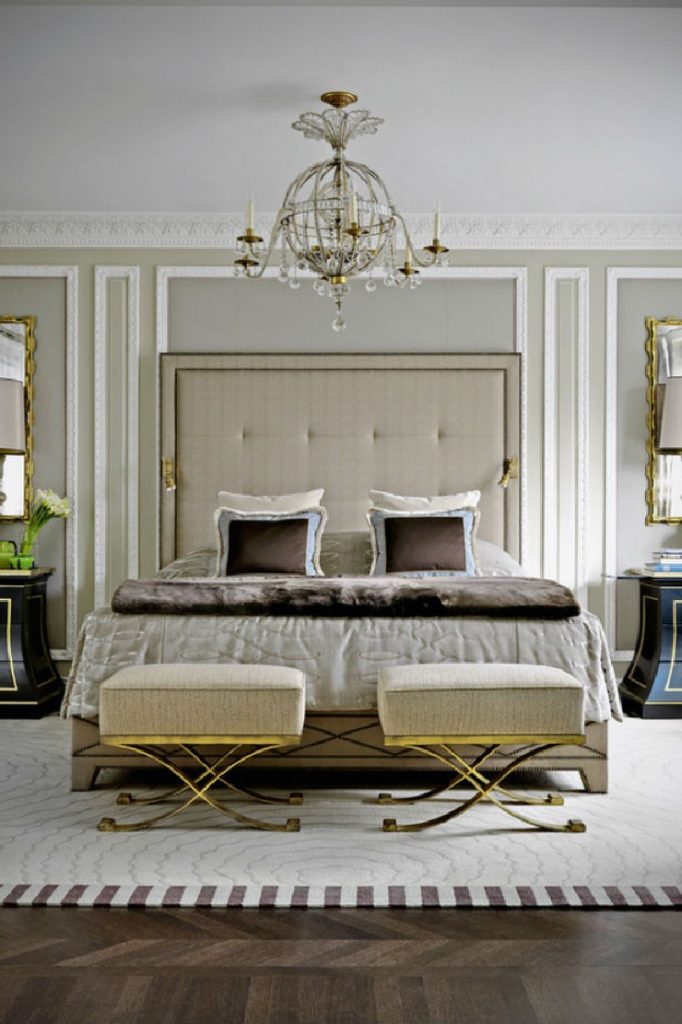 J.L. Deniot ultra luxurious bedroom apartment