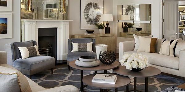 Modern Furniture Silhouettes, Palette | Helen Green Design