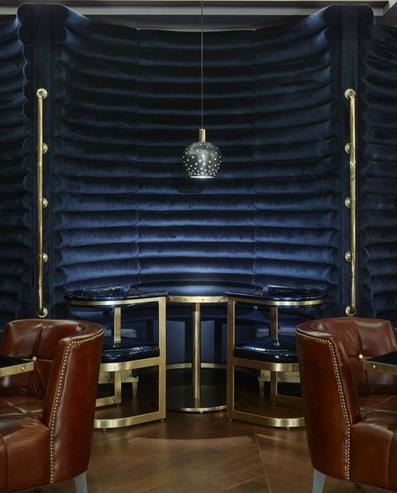 Restaurant interior design for Le Sam Bistro Évolutif in Canada by Rockwell Group