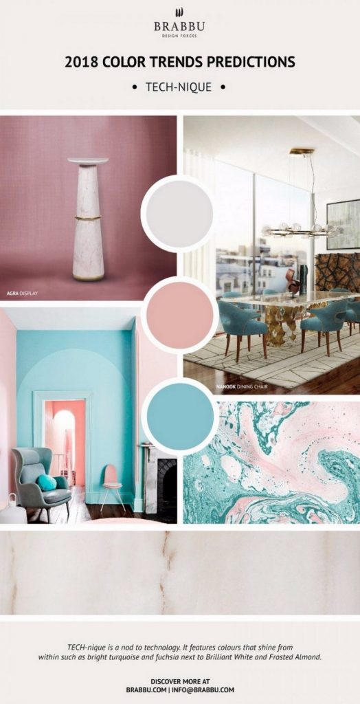 Get to Know Pantone's Color Trend Predictions for 2018 ➤Discover the season's newest designs and inspirations. Visit Best Interior Designers! #bestinteriordesigners #designnews #pantone #pantone2018 @BestID