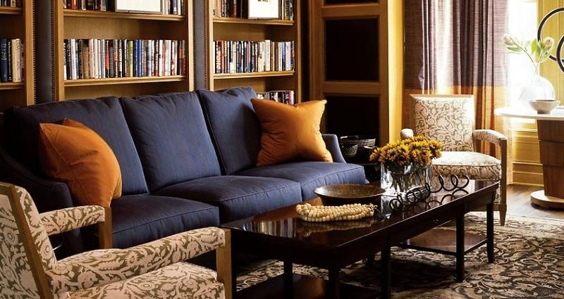 "David Mitchell is an interior and product designer, who includes flowery textures on the furniture material or walls, and makes the place look elegant and neat."