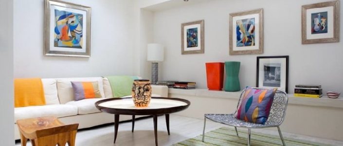 Ruston Mews, London residence Lounge by Martin Brudnizki Design Studio