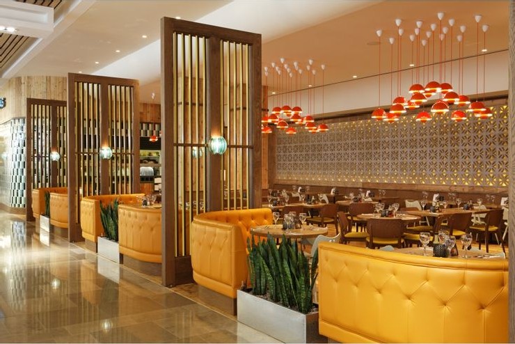 Las Iguanas, Stratford Main Dining Area by Martin Brudnizki Design