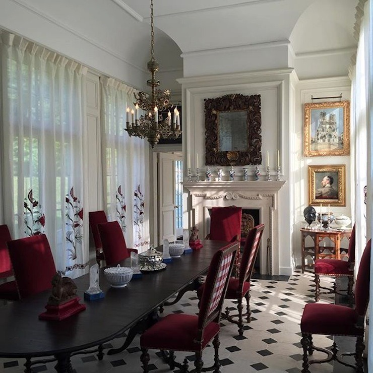 Robert Couturier design ~ his home in Connecticut