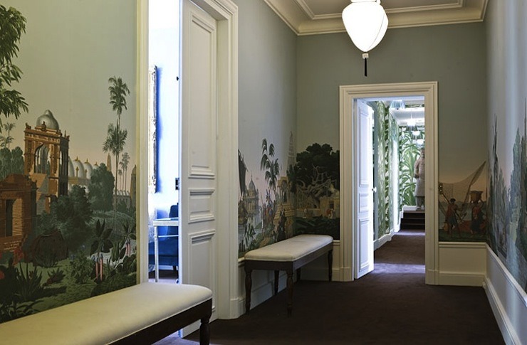Zuber Wallpaper - Paris Pied a Terre by Robert Couturier