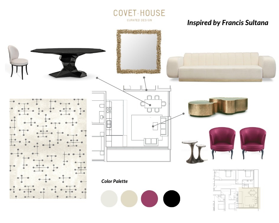 5 Amazing Moodboards Inspired by the Styles of Top Designers