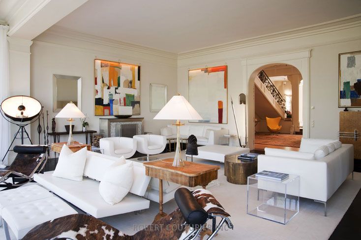 Best Living Room Designs by Robert Couturier