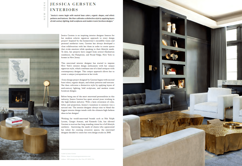 Download Now our Amazing Ebook Featuring the Best 25 Designers From New York