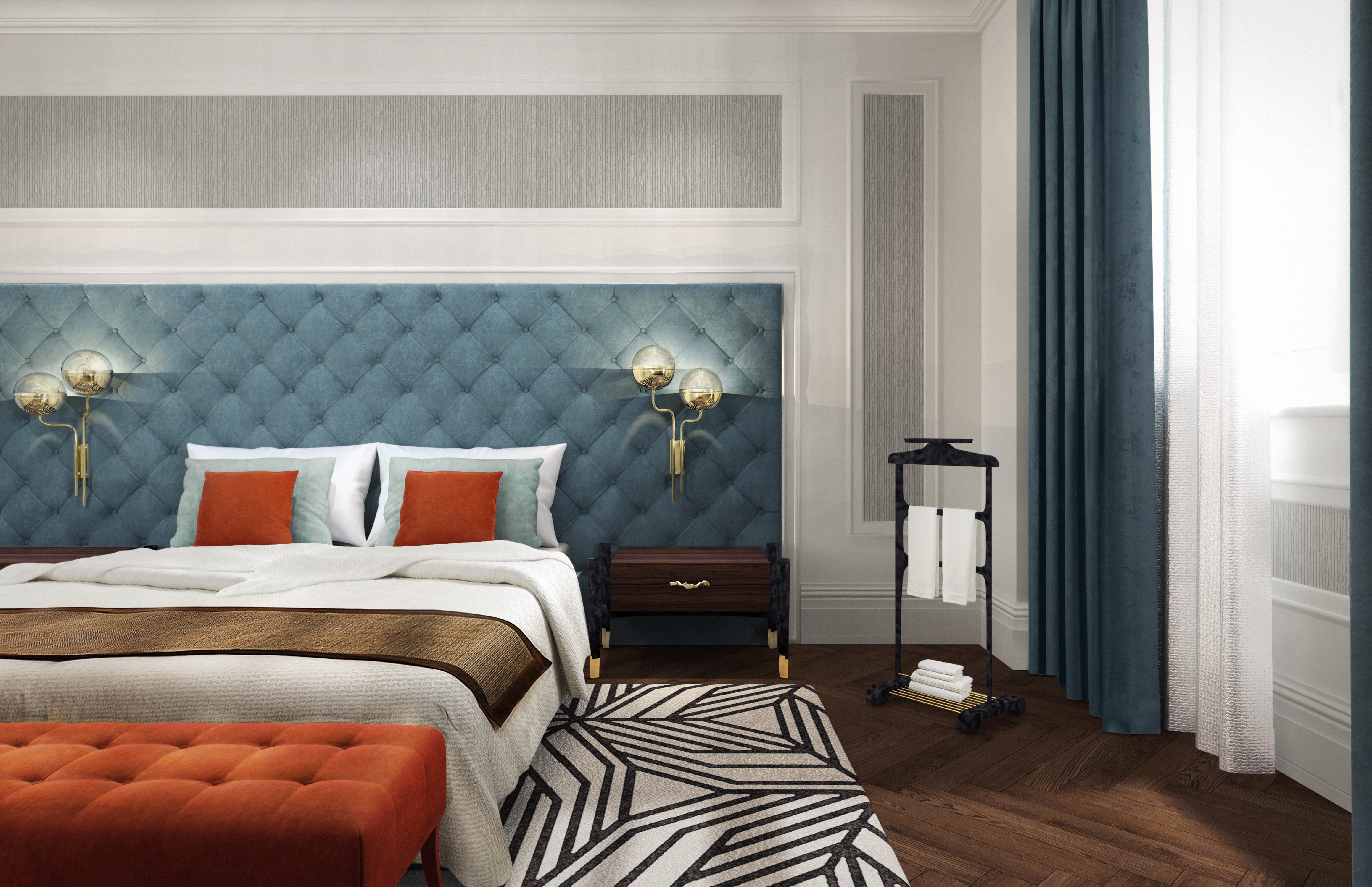 Colourful Modern Bedroom Design