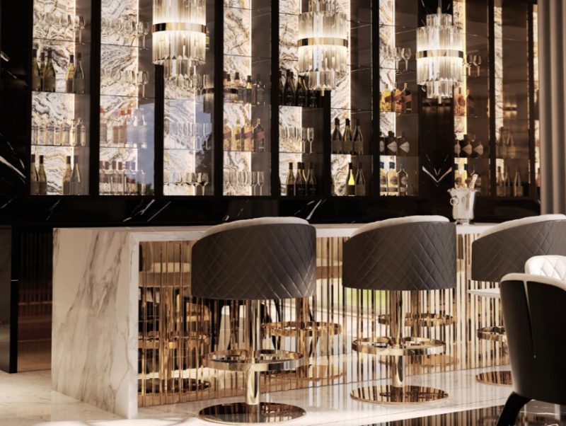 Menu Visual Image GET INSPIRED BY THIS MODERN BAR DESIGN