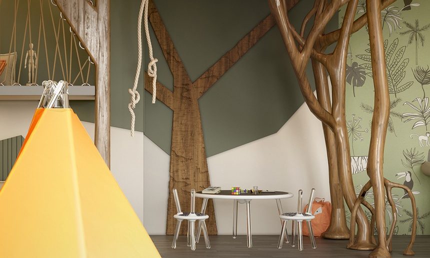 Let Us Show You An Amazing Jungle Theme Kids Room Inspired by Nature