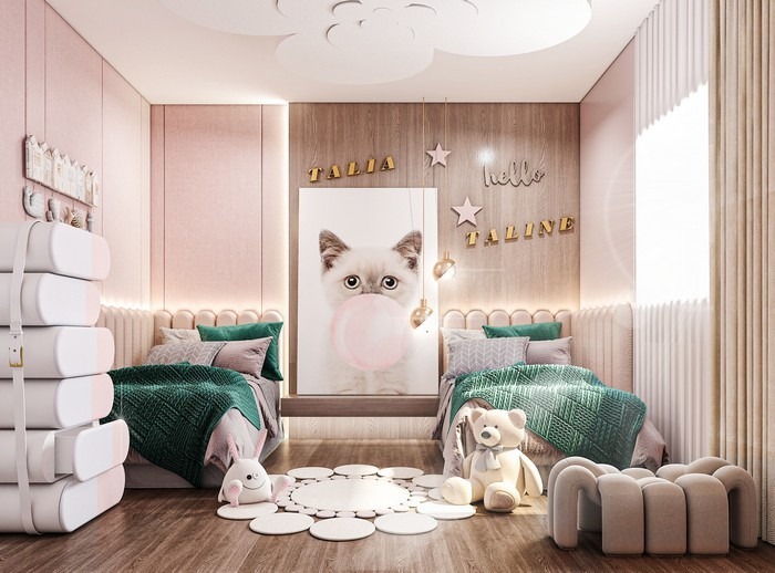 Salah Elmasri Design: Hollywood Glamour Bedroom