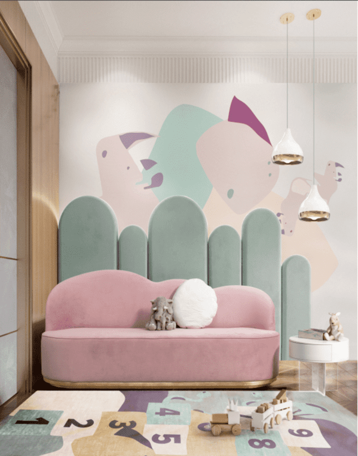 Circu Annual sales pink cloud sofa