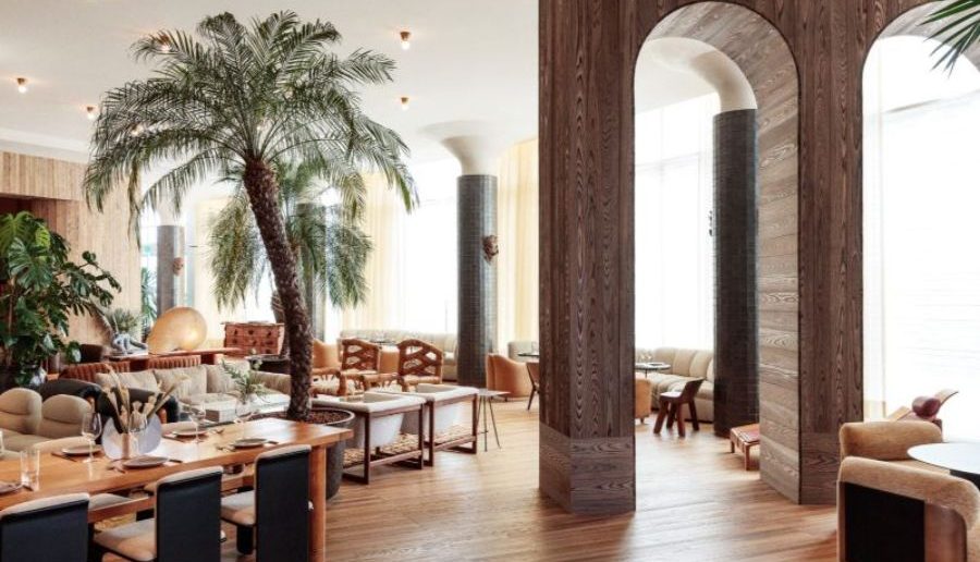 Hotel Interior Design Santa Monica Proper Kelly Wreastler Califormia dining area