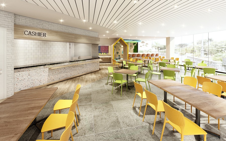 food court design