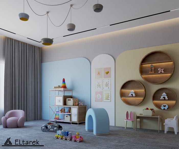 Candyland Playroom by Asmaa Tarek