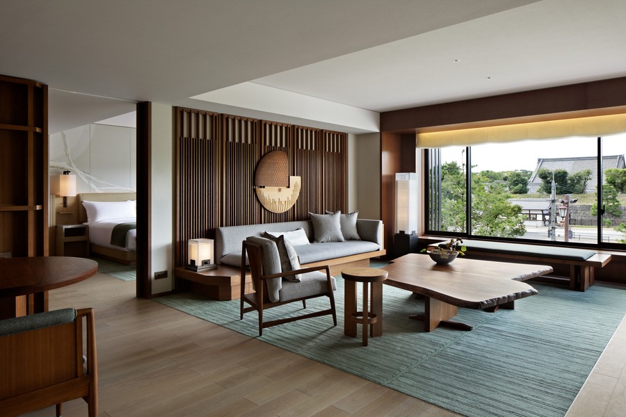 Living room designed by Andre Fu