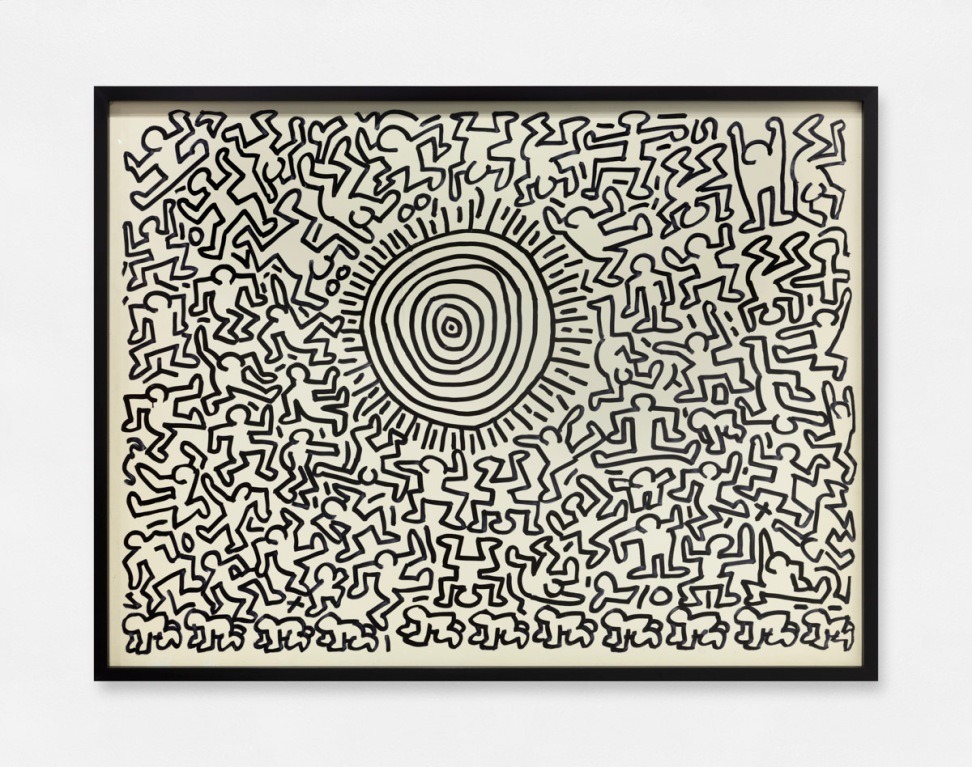 KEITH HARING AT GLADSTONE GALLERY
