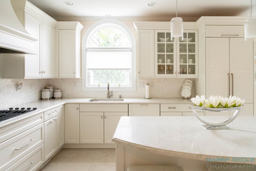 All White Kitchen By AMA design and interiors Amanda Amato