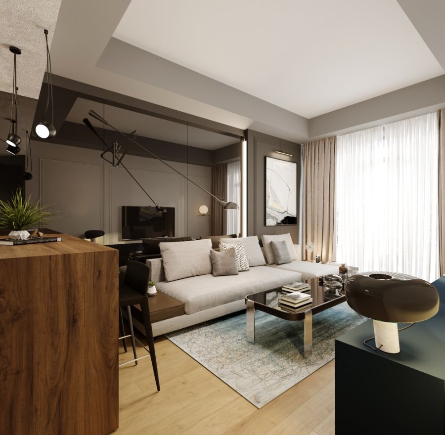 Living Room Design By Elif Arslan