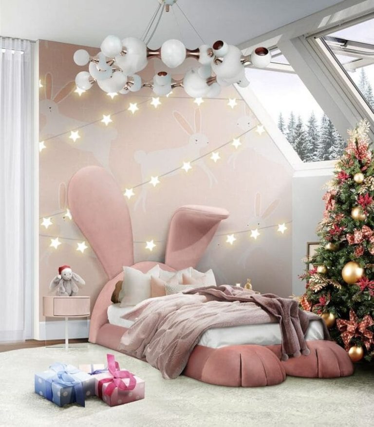 6 Lovely Christmas Decorating Ideas For A Kids' Bedroom