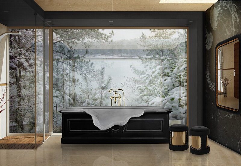 LUXURY BATHROOM DESIGNS: OPTIMAL COMFORT AND SHINE
