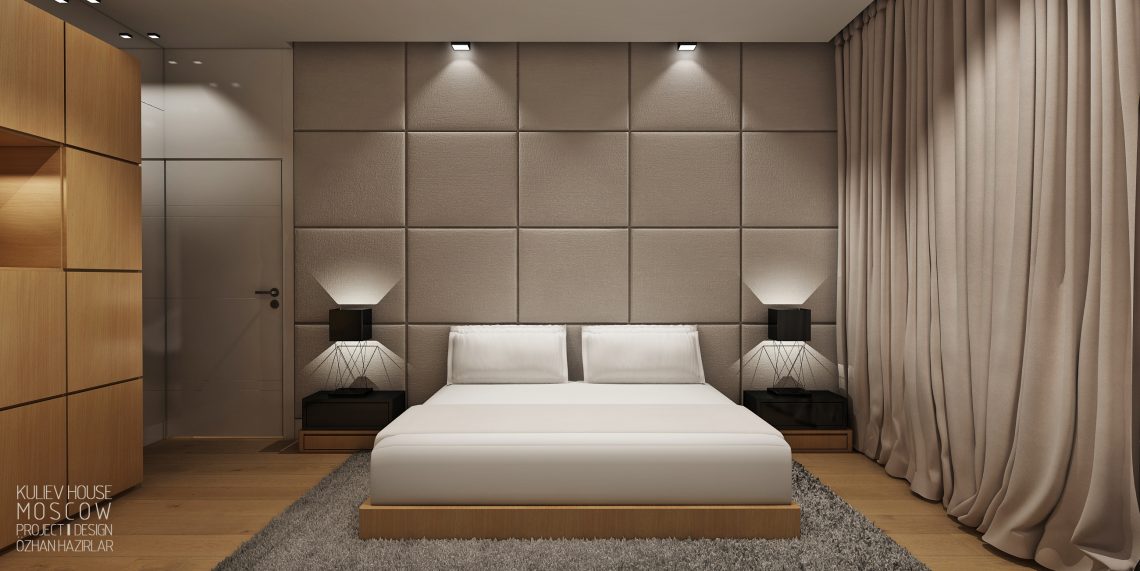 Simple And Elegant Master Bedroom Design By Ozhan Hazirlar