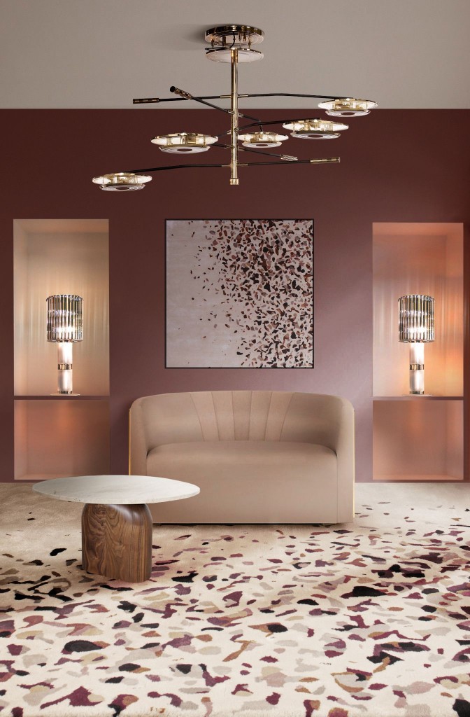 Pink Living room