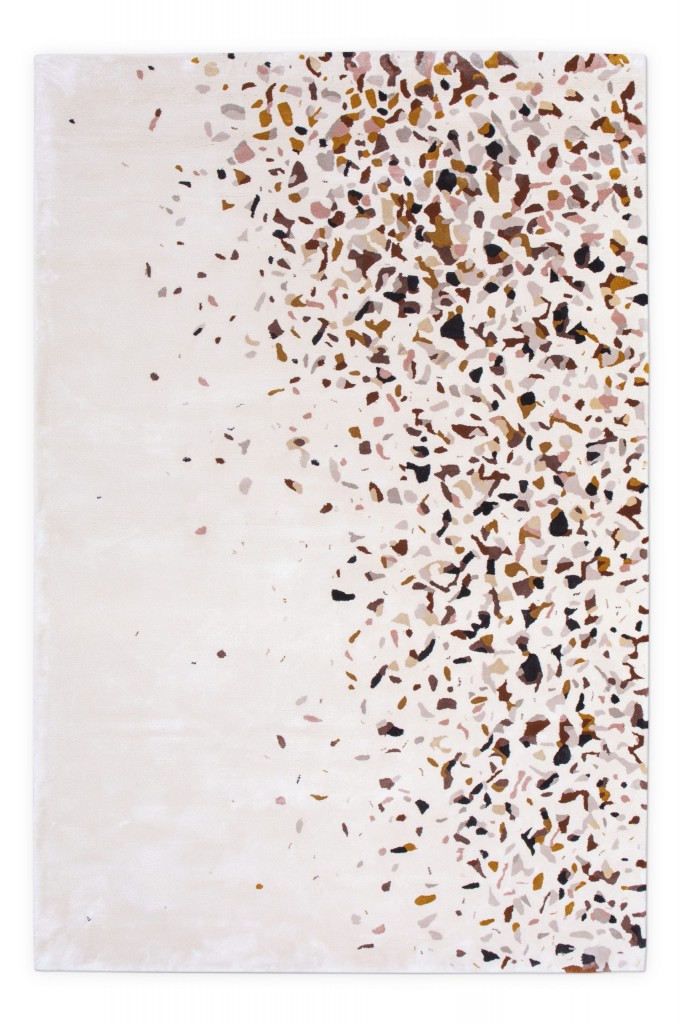 White And Pink Rug