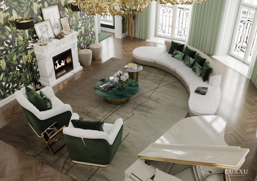 Bold Living Room Design