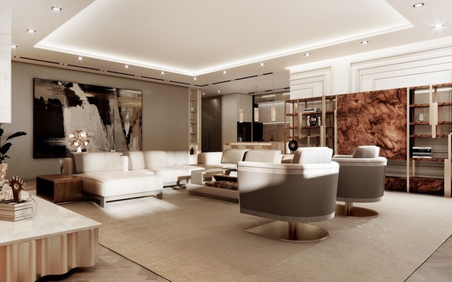 Cremosa Living Room
