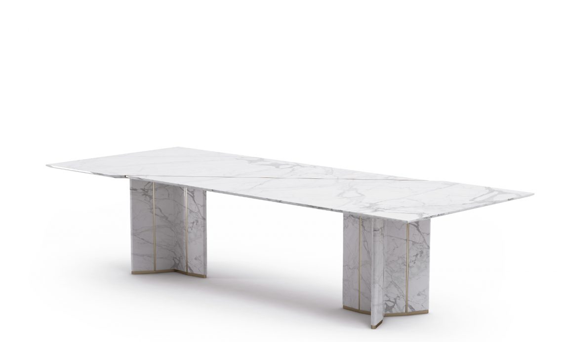 algerone rectangular dining table