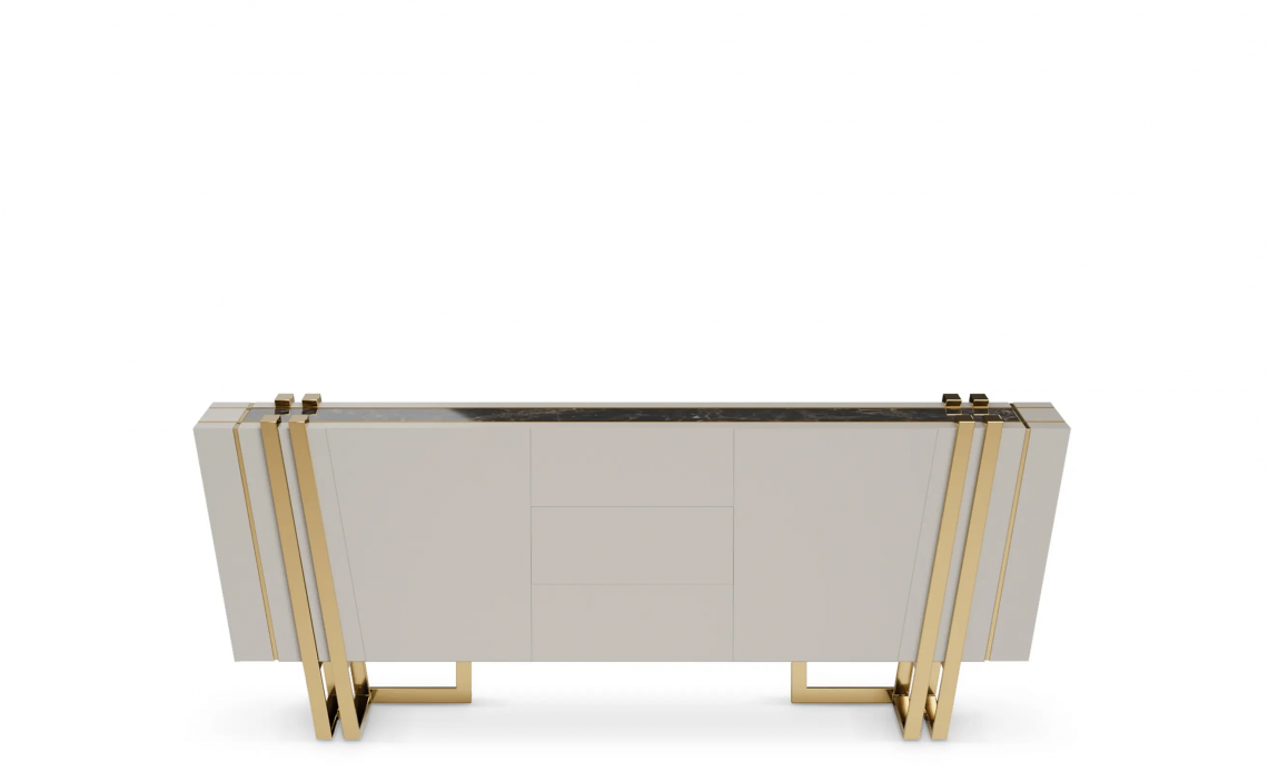 Modern Sideboard With White Tones