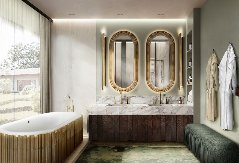 White Luxurious Bathroom
