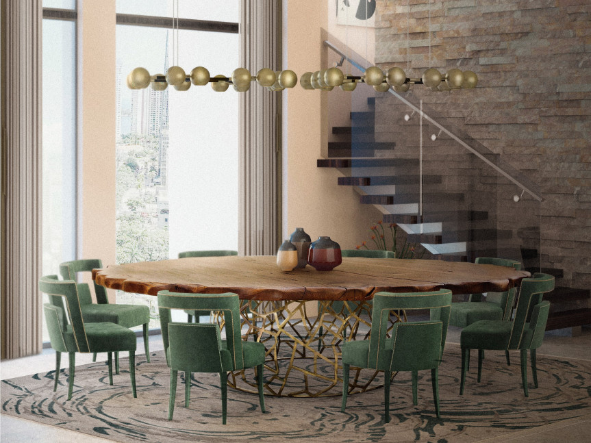 Outstanding Round Dining Tables For A Modern Decor 3