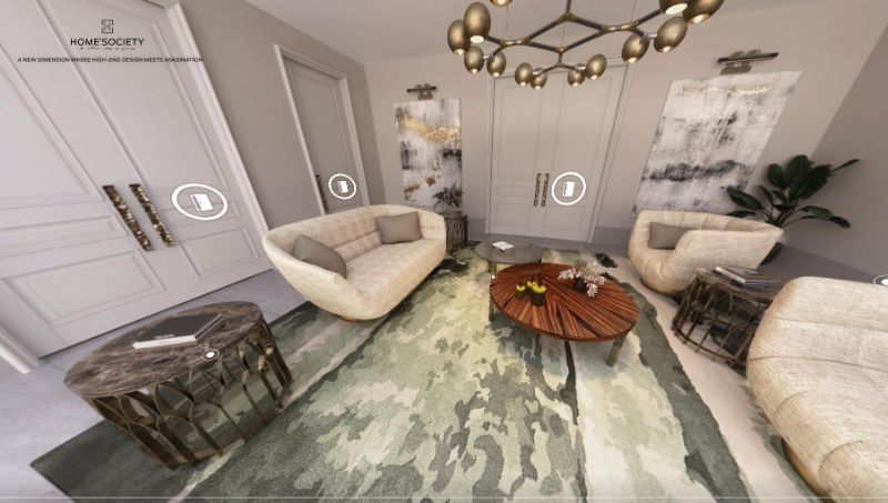 homesociety virtual showroom featuring the most luxury rugs 8