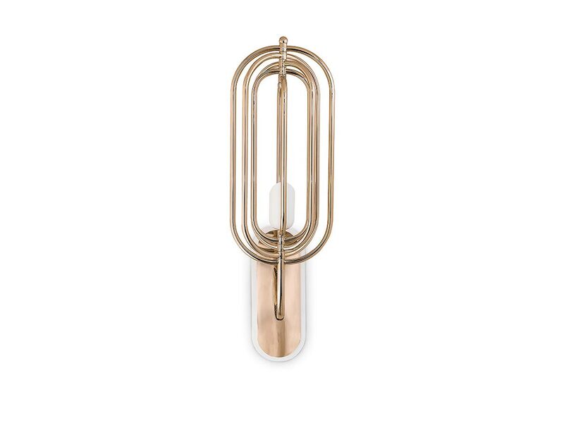 golden sconce