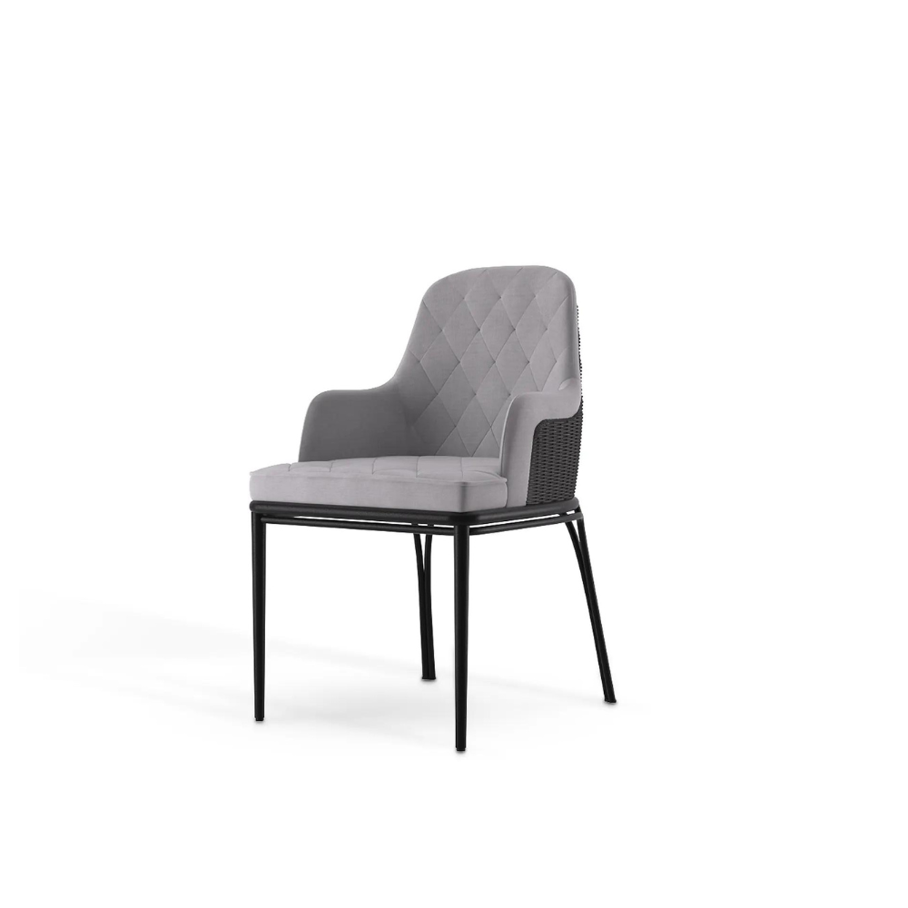 charla grey dining chair