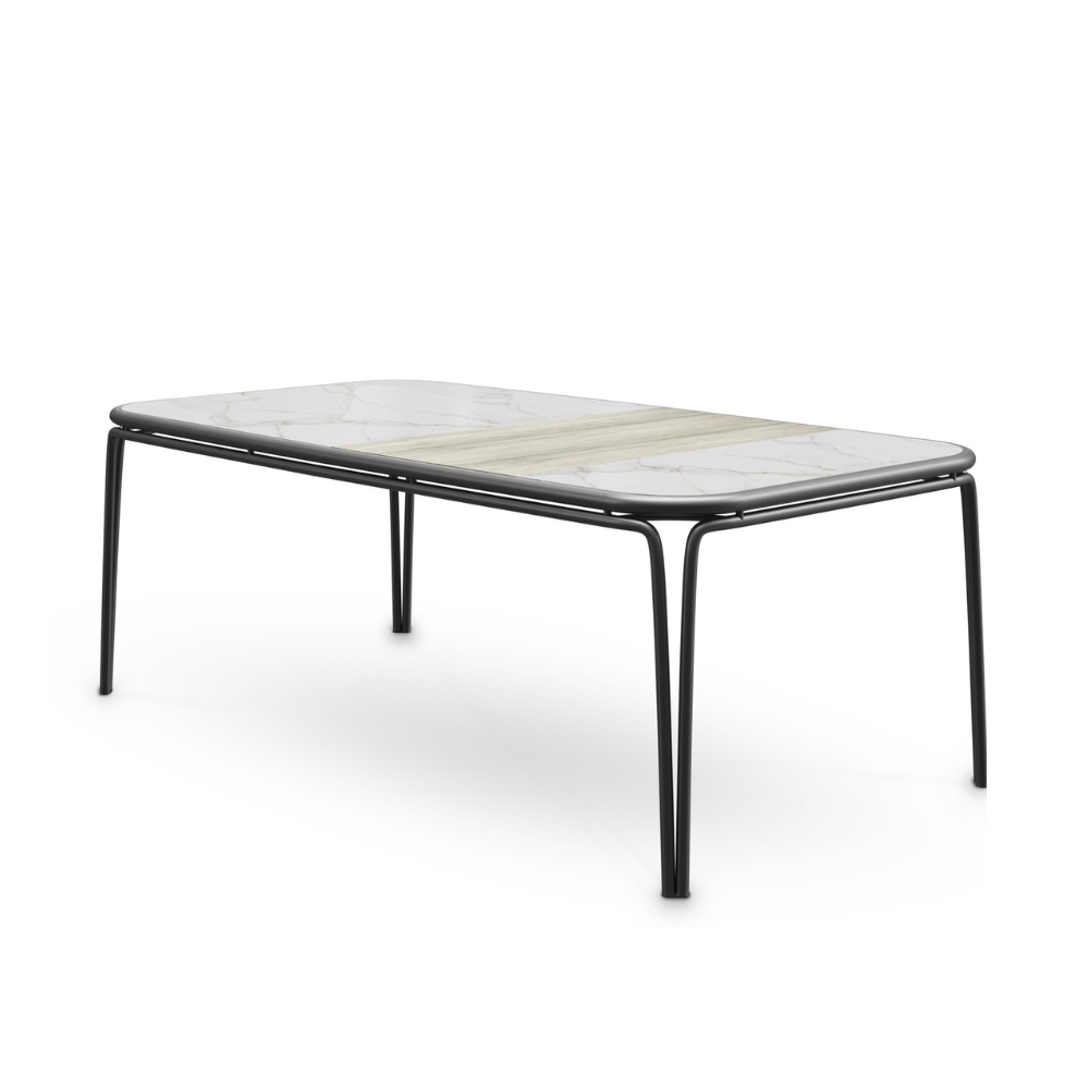 charla outdoor dining table