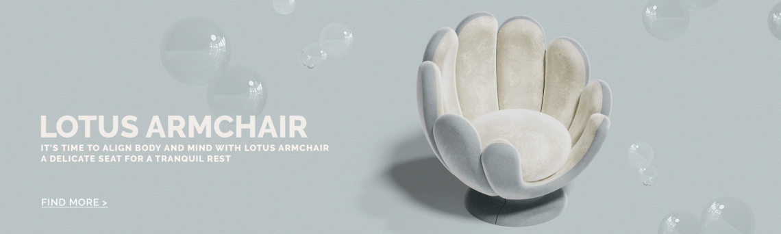 lotus armchair