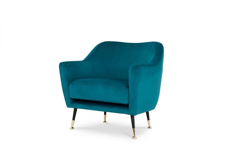 mid-century modern armchair