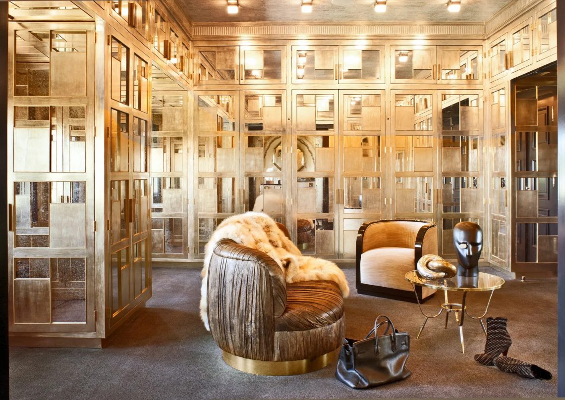 The Most Feminine and Opulent Walk-In Closets For A Luxury Home