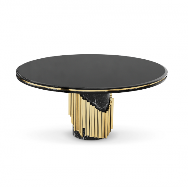 golden toned center table