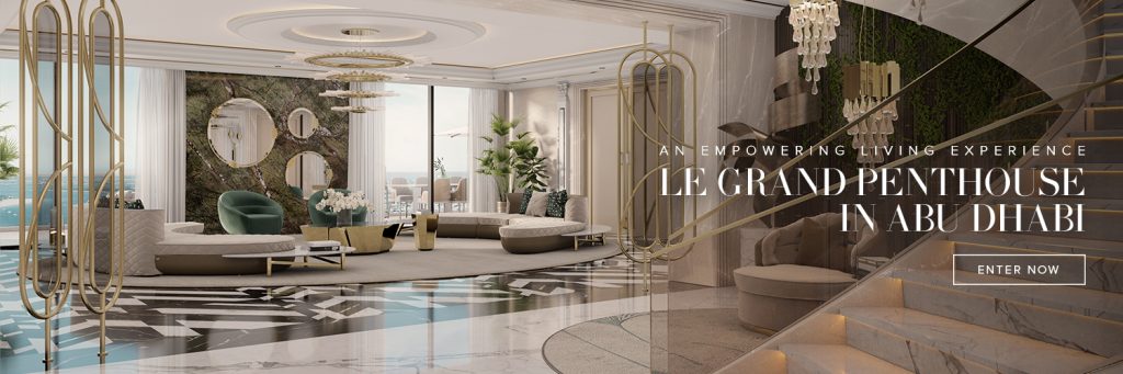 Curated visual reference: Gallery Detail: Luxurious Penthouses Le Grand Penthouse In Abu Dhabi