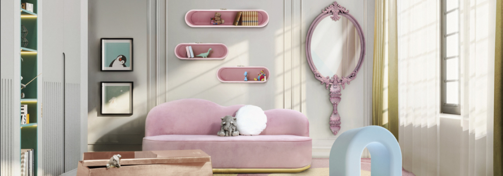 Chameleon Pink Mirror: Be Inspired By This Modern Kids' Wall Mirror